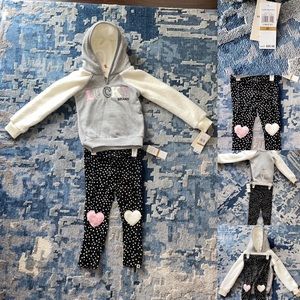 3T Hoodie and legging set